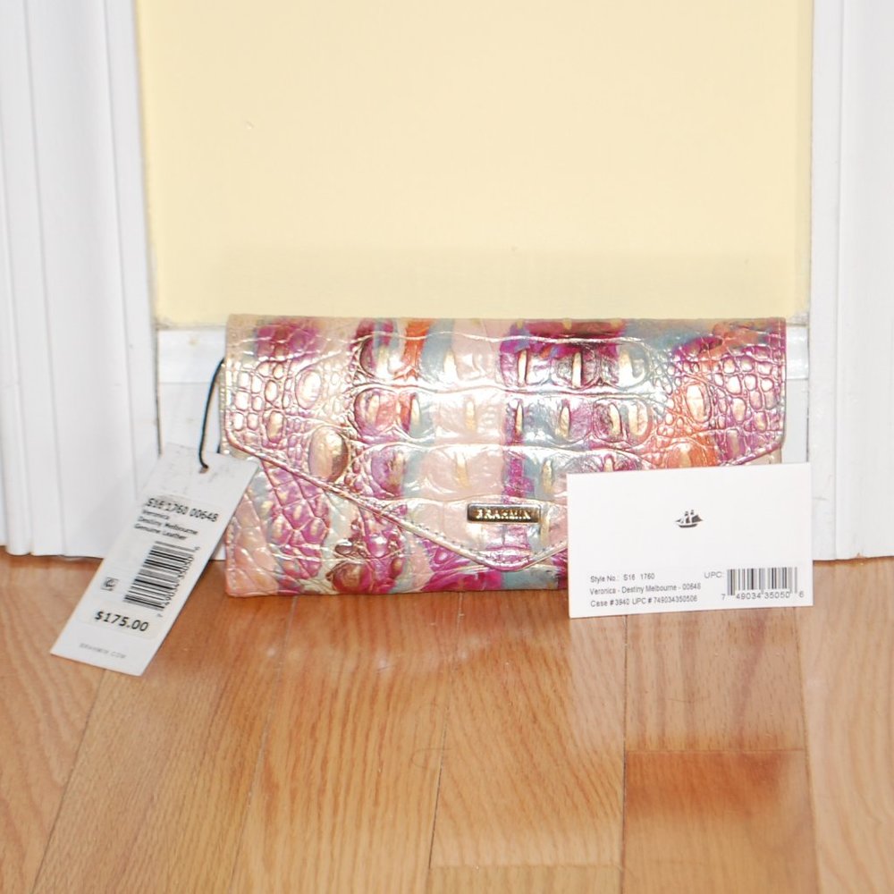 NWT Brahmin Veronica Destiny Melbourne Wallet
